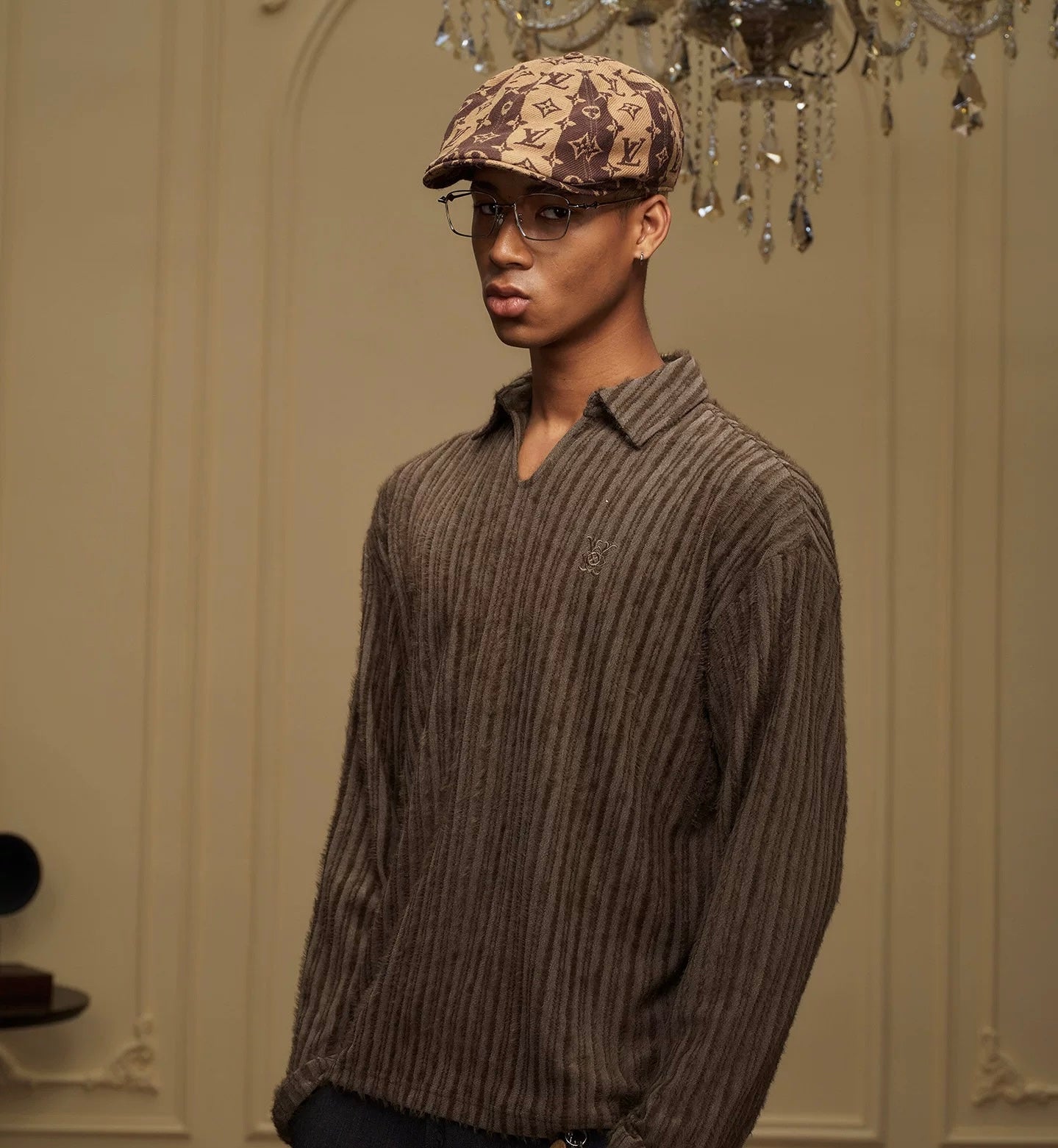 s*a様 Riu リウ Plover Ribbon Knit Tops Plover Ribbon Knit Tops – Riu